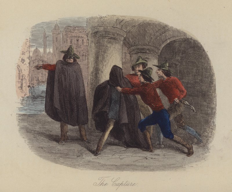 Illustration pour Lewis Arundel ou Le chemin de fer de la vie par Frank E Smedley (gravure en couleur) - after Hablot Knight Browne