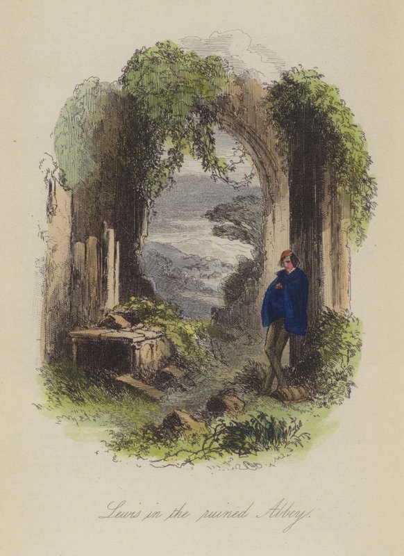 Illustration pour Lewis Arundel ou Le chemin de fer de la vie par Frank E Smedley (gravure en couleur) - after Hablot Knight Browne