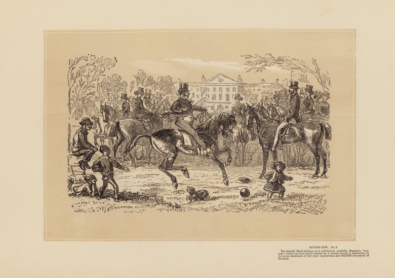 Rotten Row, No 3, Musique et Mémoire - Hablot Knight (1815 92) Browne