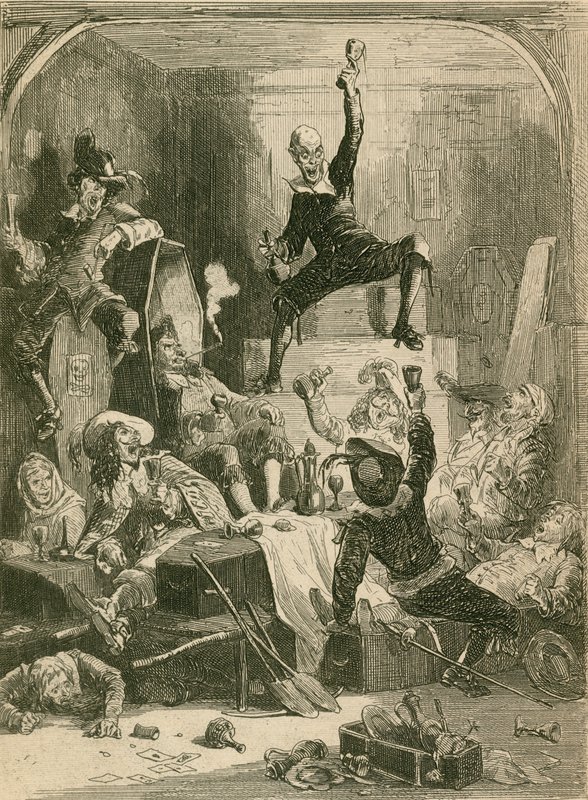 Buvez la peste, buvez la peste - Hablot Knight Browne