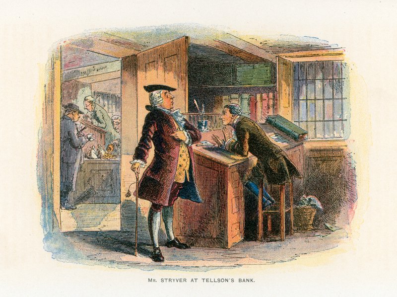 Illustration pour Un conte de deux villes - Hablot Knight Browne