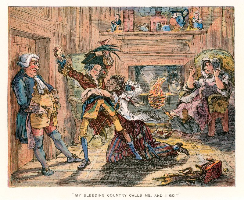 Illustration pour Barnaby Rudge - Hablot Knight Browne