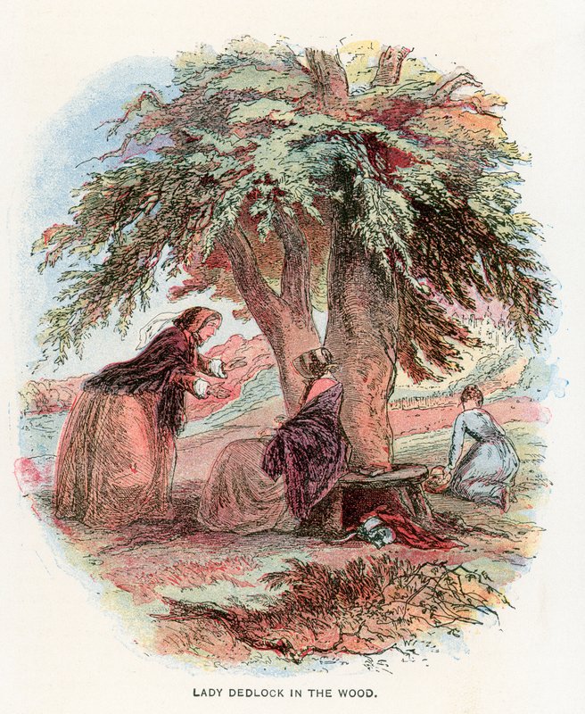 Illustration pour Bleak House - Hablot Knight Browne