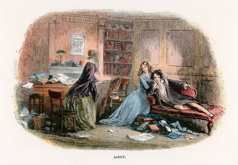Illustration pour Bleak House - Hablot Knight Browne
