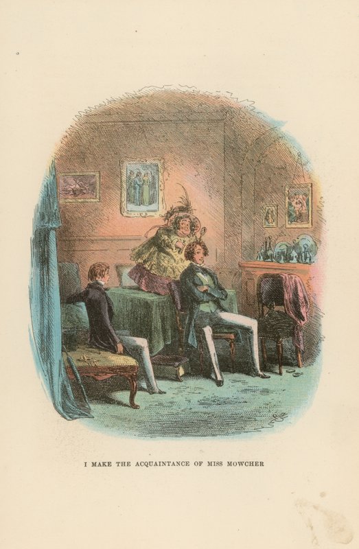 Illustration pour David Copperfield - Hablot Knight Browne
