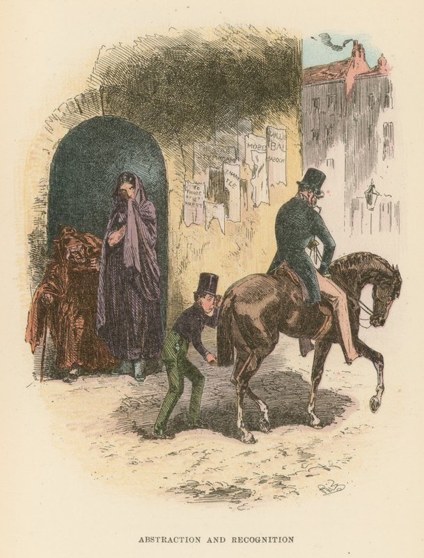 Illustration pour Dombey et Fils - Hablot Knight Browne