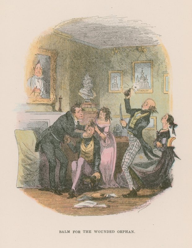 Illustration pour Martin Chuzzlewit - Hablot Knight Browne