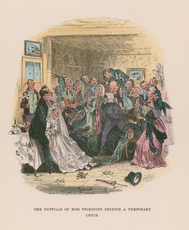 Illustration pour Martin Chuzzlewit - Hablot Knight Browne