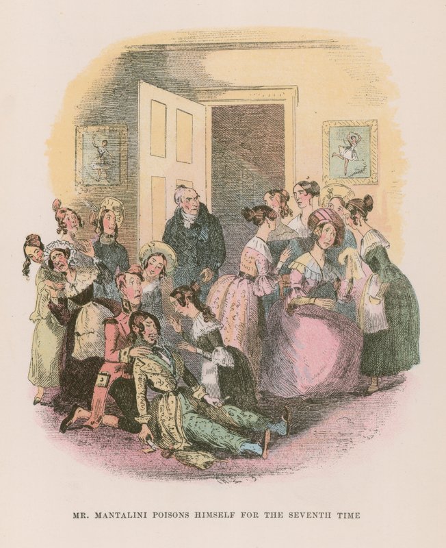 Illustration pour Nicholas Nickleby - Hablot Knight Browne