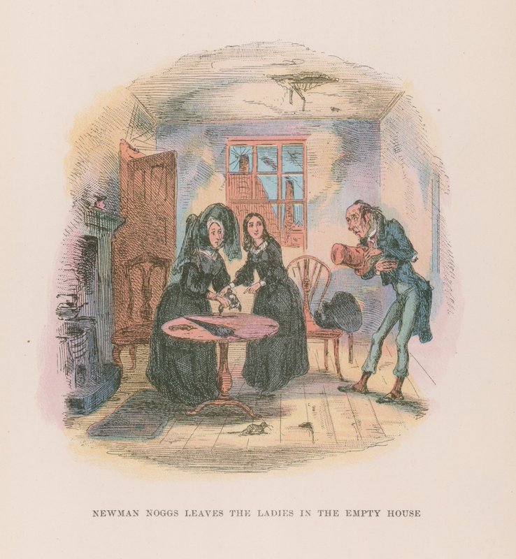 Illustration pour Nicholas Nickleby - Hablot Knight Browne