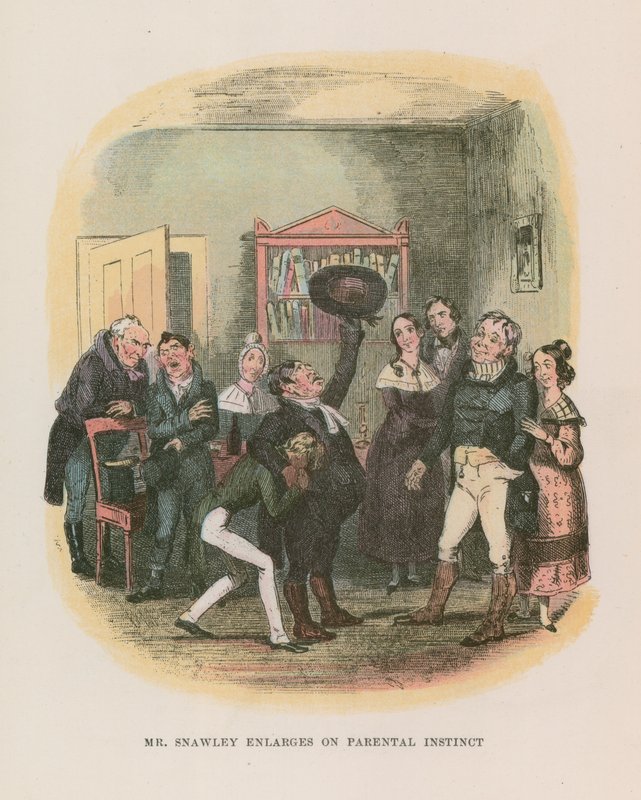 Illustration pour Nicholas Nickleby - Hablot Knight Browne