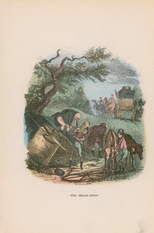 Illustration pour Les Papiers de Pickwick - Hablot Knight Browne
