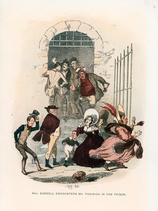 Illustration pour les Papiers Pickwick - Hablot Knight Browne