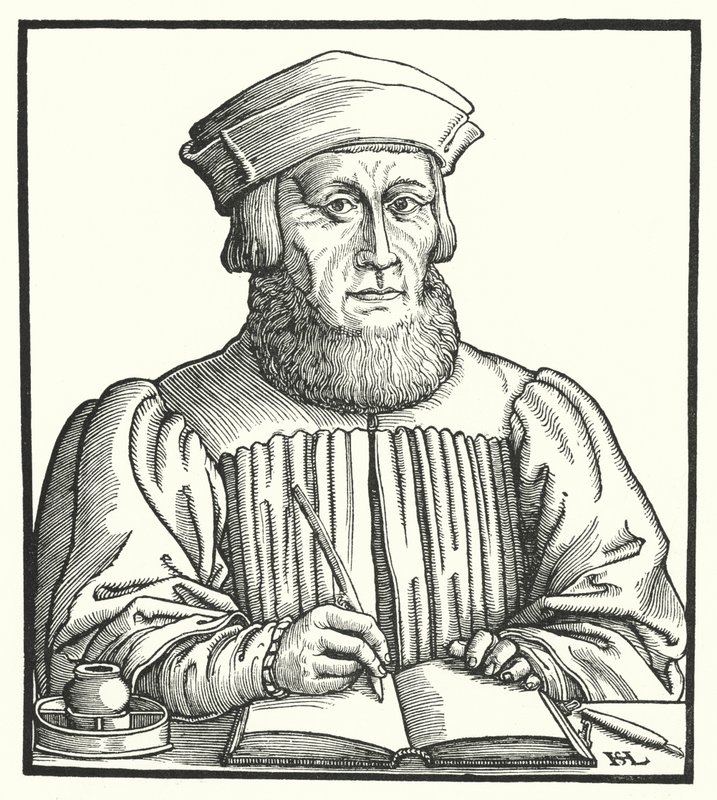 Johannes Aventinus, humaniste, historien et philologue bavarois de la Renaissance - Hanns Sebald Lautensack