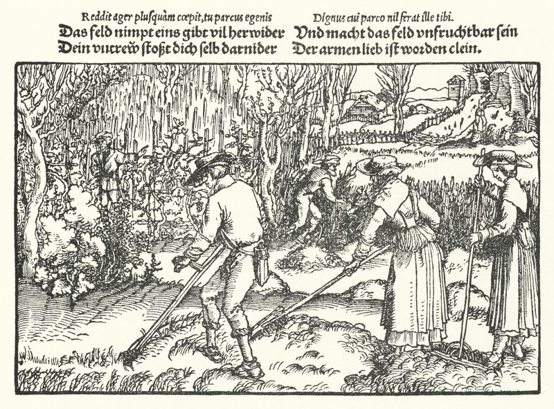 Les Moissonneurs - Hans (after) Burgkmair