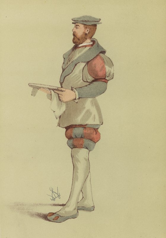 Costume masculin du règne de Henri VIII - Hans (after) Holbein the Younger