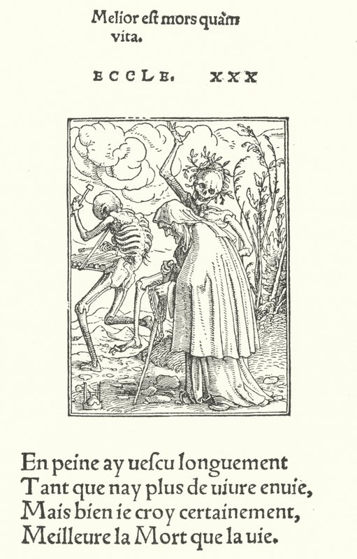 La Vieille Femme - Hans (after) Holbein the Younger
