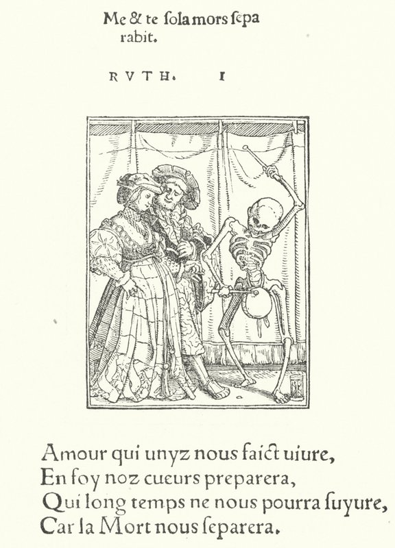 Les Mariés - Hans (after) Holbein the Younger