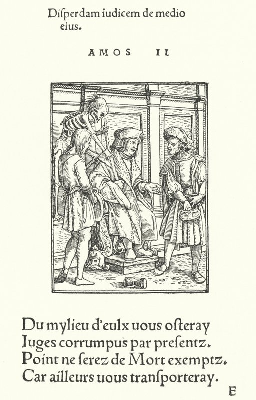 Le Juge Corrompu - Hans (after) Holbein the Younger