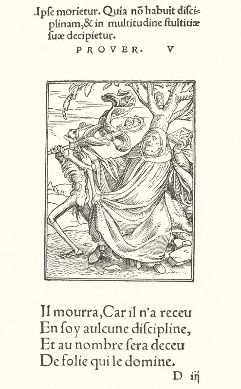 Le Seigneur Abbé (gravure) - Hans (after) Holbein the Younger