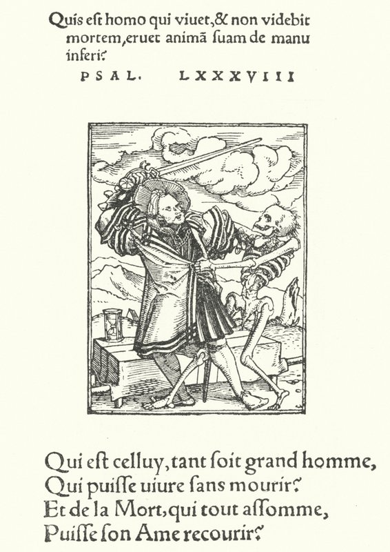 Le Noble Chevalier - Hans (after) Holbein the Younger