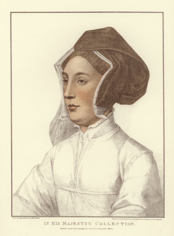 Femme anonyme (aquatinte) - Hans Holbein der Jüngere