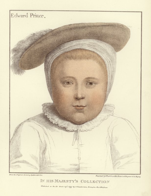 Édouard, Prince de Galles (aquatinte) - Hans Holbein der Jüngere