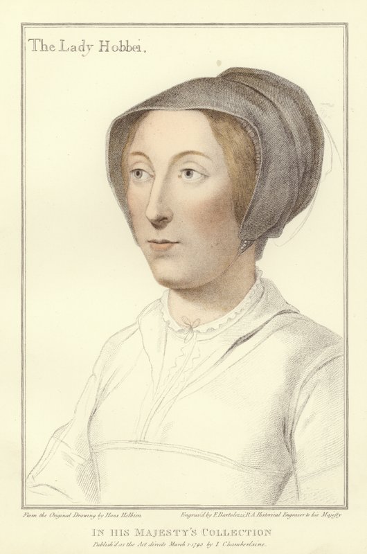 Elizabeth, Lady Hobby - Hans Holbein der Jüngere