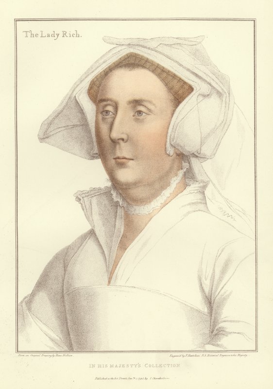 Elizbabeth, Lady Rich - Hans Holbein der Jüngere