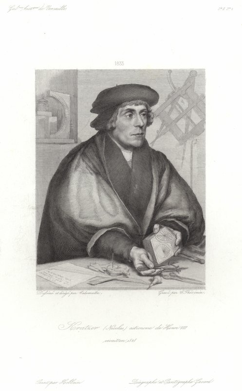 Nicholas Kratzer - Hans Holbein der Jüngere