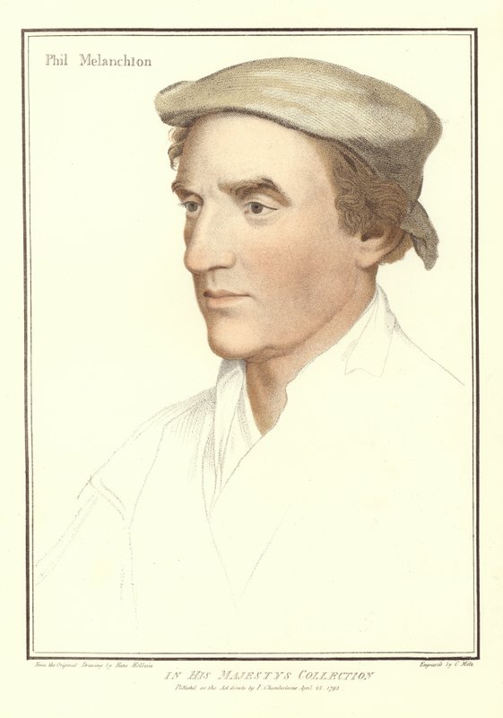 Philipp Melanchthon - Hans Holbein der Jüngere