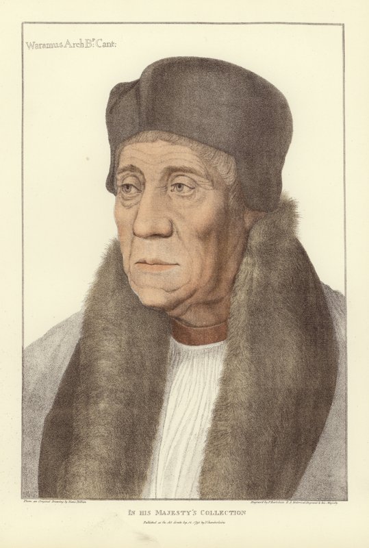William Warham, archevêque de Canterbury - Hans Holbein der Jüngere