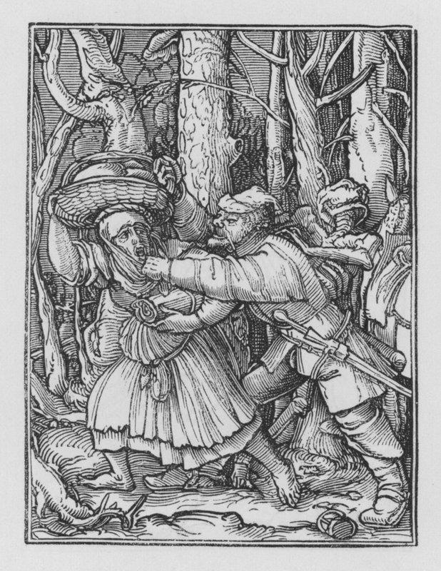 La Danse de la Mort : Le Voleur - Hans after Holbein the Younger