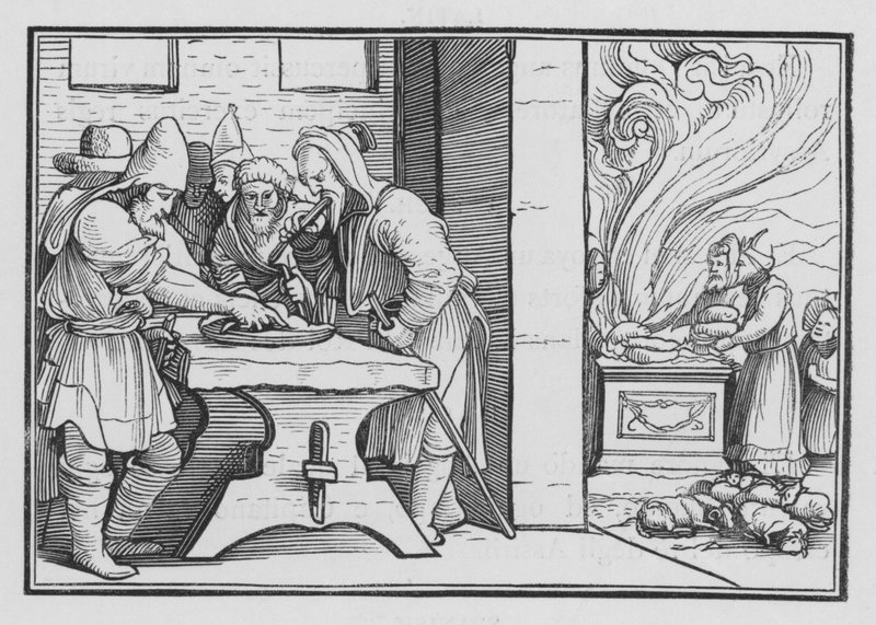Josias fait célébrer une Pâque solennelle, 2 Chroniques XXXV, 1 - Hans after Holbein the Younger