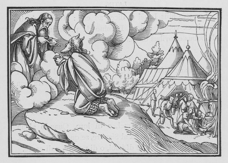 Moïse Consacre Aaron et Ses Fils, Lévitique VIII, 1-3 - Hans after Holbein the Younger