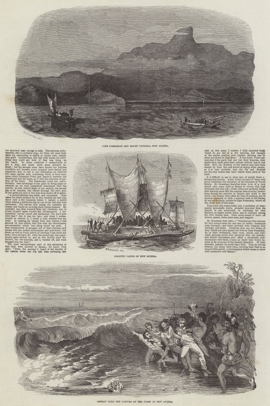Croquis de Nouvelle-Guinée - Harden Sidney Melville