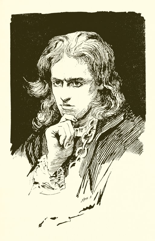 Hamlet, contemplant - Harold Copping
