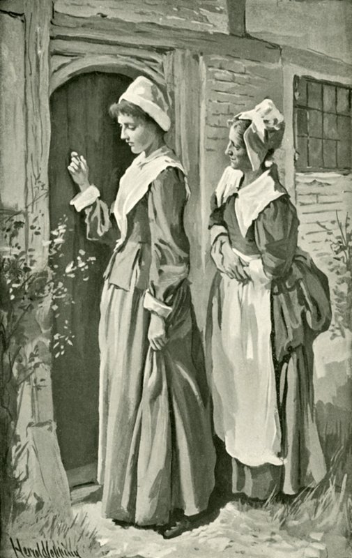 Miséricorde et Timide appellent Christiana - Harold Copping