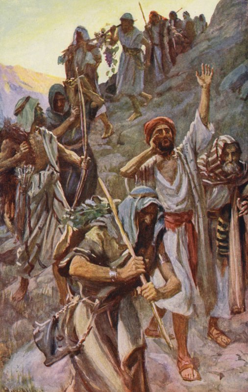 Ancien Testament : "Une terre ruisselante de lait et de miel" - Harold Copping