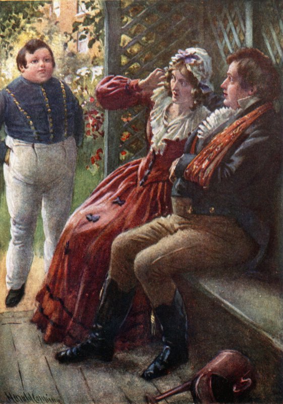 Le gros garçon éveillé - Harold Copping