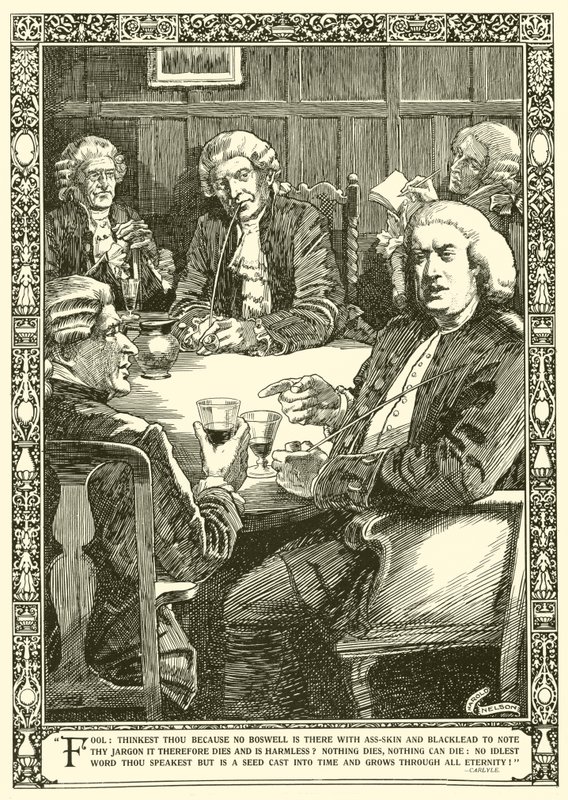 Dr Johnson en conversation - Harold Edward Hughes Nelson