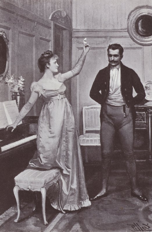 Illustration pour Vanity Fair de William Makepeace Thackeray - Harold Hume Piffard