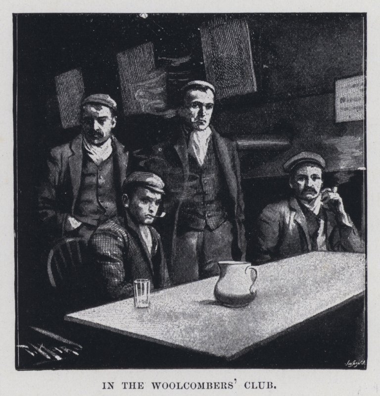 Au Club des Peigneurs de Laine - Harold Hume Piffard