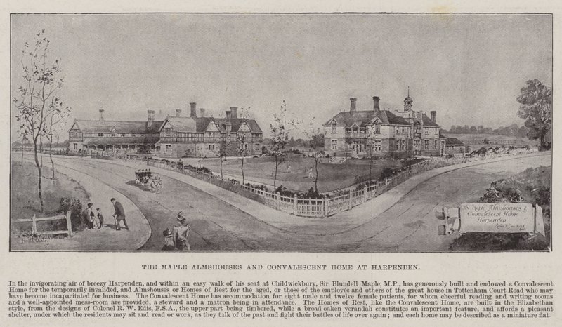 Les maisons de retraite Maple et maison de convalescence à Harpenden - Harold Oakley