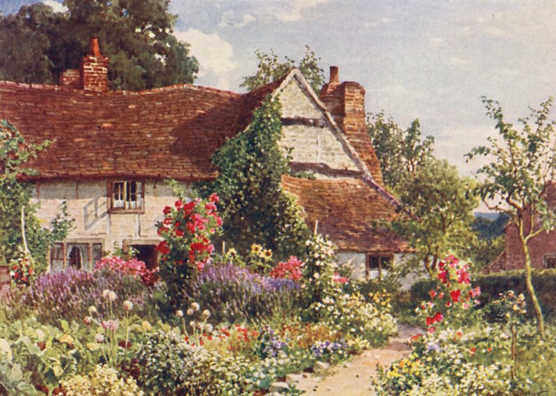 Un cottage près de Bisley - Harold Sutton Palmer