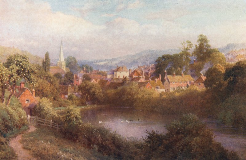 Godalming, un coin de la vieille ville - Harold Sutton Palmer