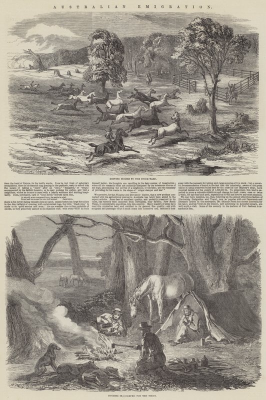 Émigration australienne - Harrison William Weir