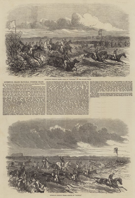 Grand National Steeple Chase de Liverpool - Harrison William Weir
