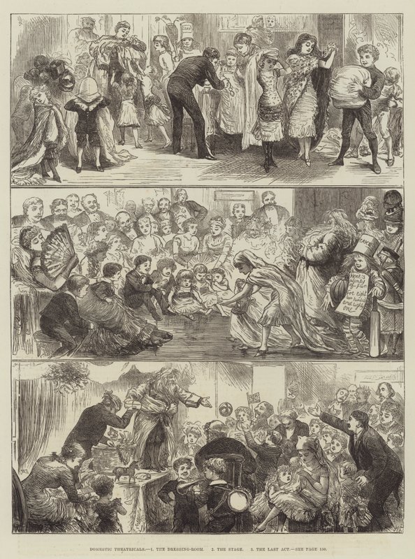 Théâtrales domestiques - Harry Furniss
