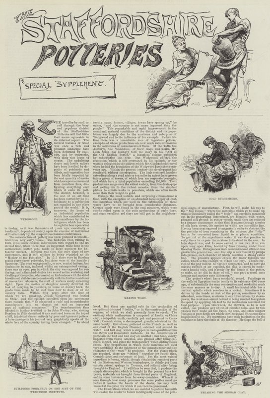 Les poteries du Staffordshire - Harry Furniss
